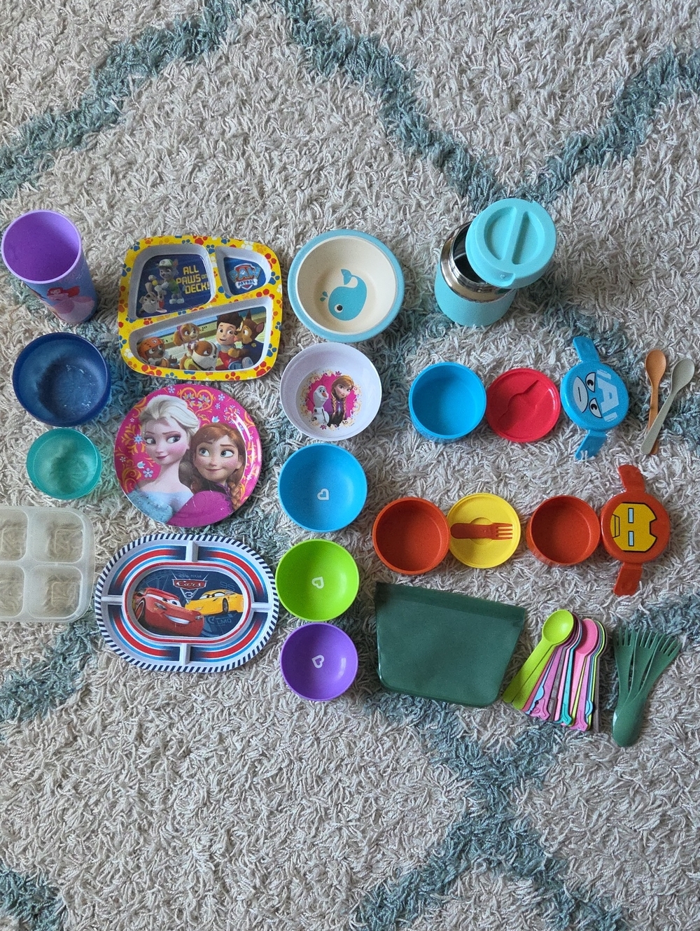 Assorted Kids Dinnerware Set - Bundle Lot